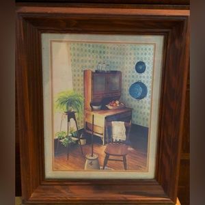 Home Interior Picture 
a country kitchen by artist C Wray.